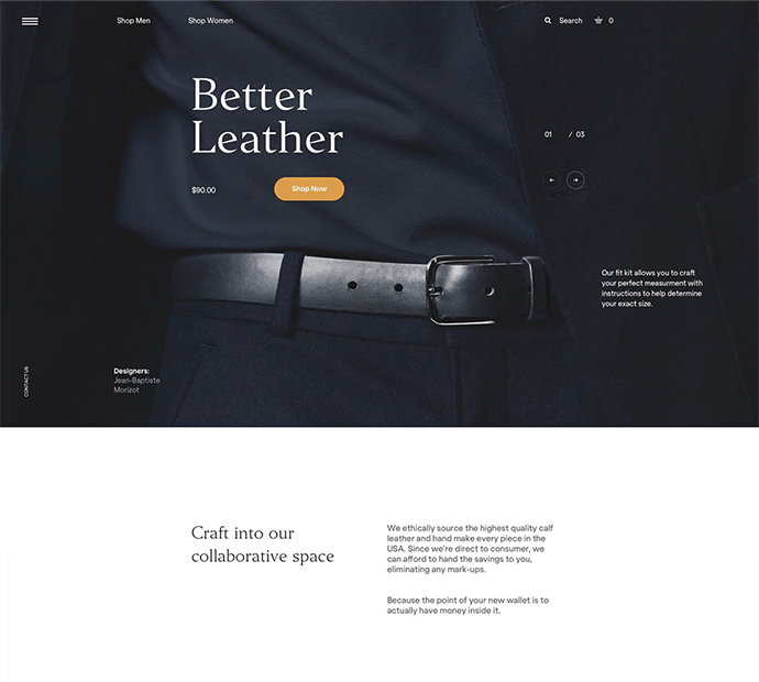 American Web Store eCommerce Portfolio 1