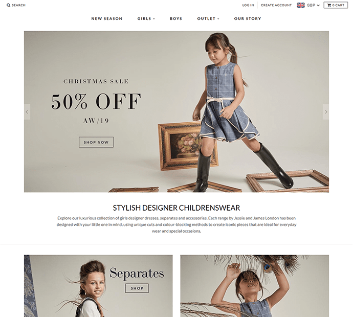 American Web Store eCommerce Portfolio 15